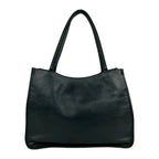 Gucci Horsebit Leather Tote Business Boston Bag Black — view 3