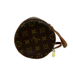 Louis Vuitton Vintage Papillon 26 Monogram Leather Mini Boston Bag Brown — view 6
