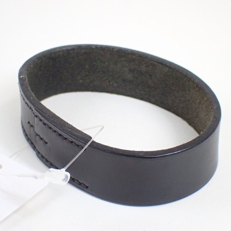 Hermes Bracelet Poultur Black Leather — view 3