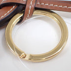 Celine Bag Charm Trio Nhu Brown Leather — view 4