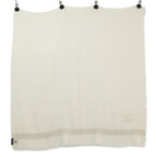Chanel CC Logo Chain Embroidery Wool Scarf