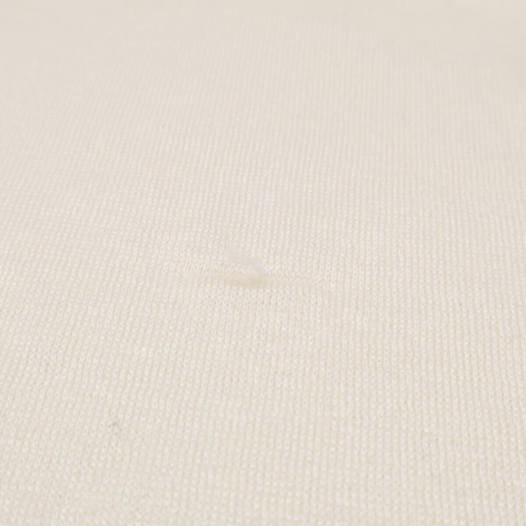 Chanel CC Logo Embroidery Cashmere Silk Scarf — view 6