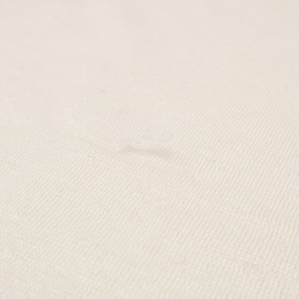 Chanel CC Logo Embroidery Cashmere Silk Scarf — view 5