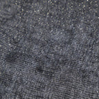 Chanel CC Logo Gold Glitter Embroidery Cashmere Blend Scarf — view 4