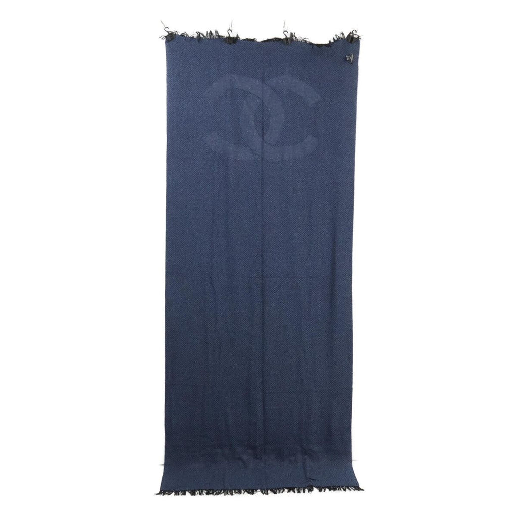 Chanel CC Logo Cashmere Silk Scarf — view 2