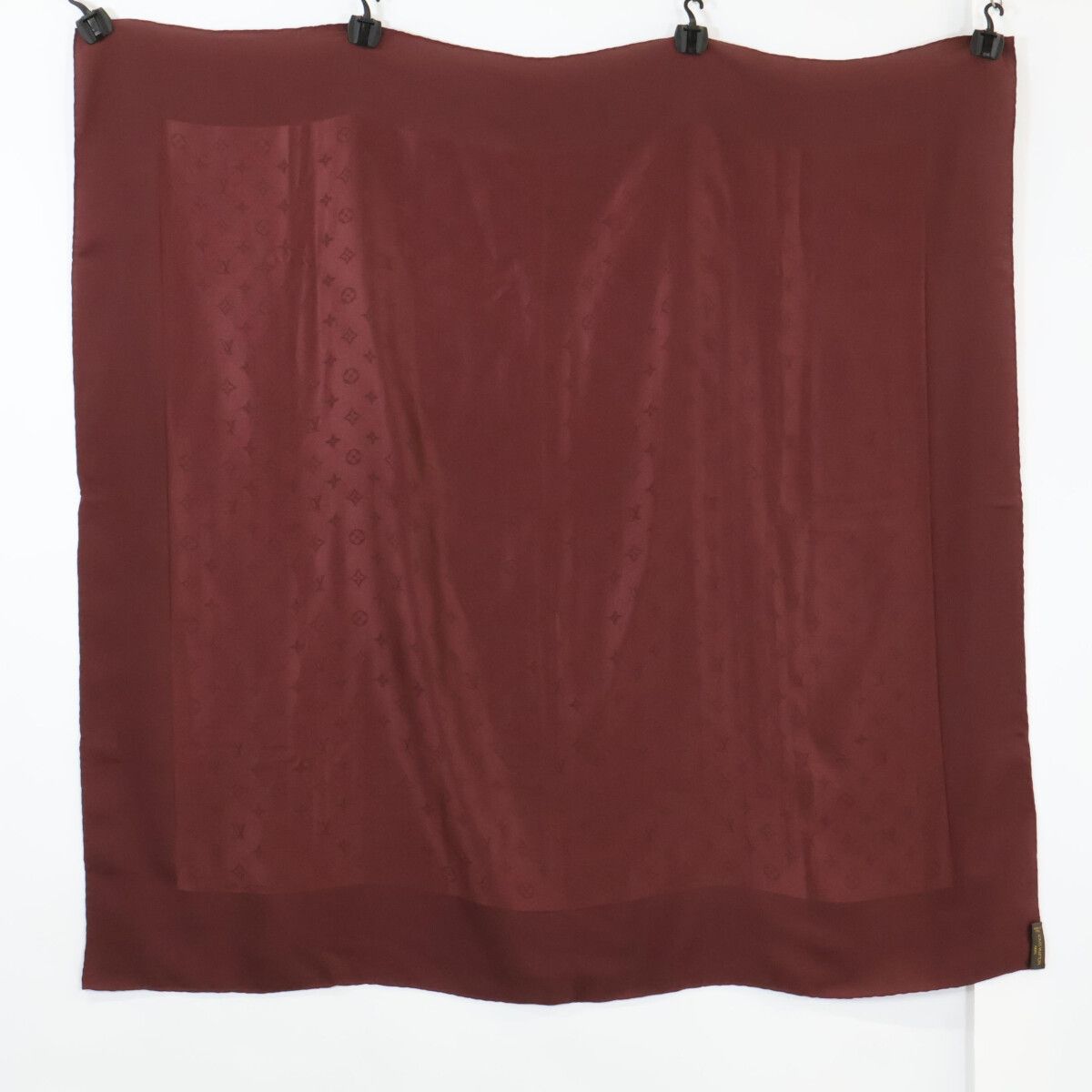 Louis Vuitton Carre Monaco Monogram Silk Scarf — view 2