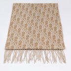 Dior Trotter Pattern Cashmere Wool Scarf — view 3