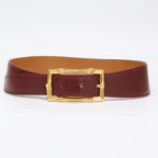 Hermes B Toki Bamboo Buckle Leather Belt — view 2