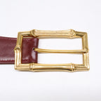 Hermes B Toki Bamboo Buckle Leather Belt — view 4