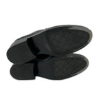 Chanel CC Logo Quilted Loafers — view 6
