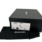 Chanel CC Logo Quilted Loafers — view 9