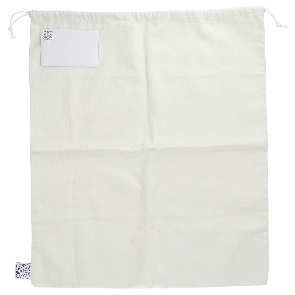 Loewe Natural Tan Palm Leaf Calf Embossed Anagram Raffia Basket — view 9