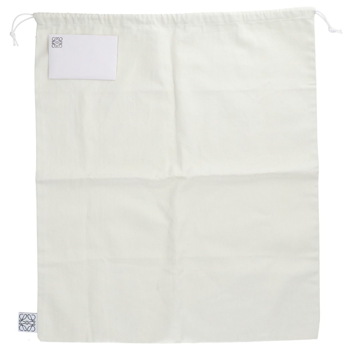 Loewe Natural Tan Palm Leaf Calf Embossed Anagram Raffia Basket — view 9