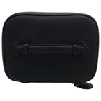 Chanel Vanity Bag Caviar Leather CC Logo Black Gold — view 6