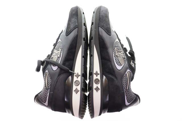 Louis Vuitton Run Away Low Cut Sneakers Black — view 4