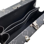 Louis Vuitton Clutch Wallet Trunk Monogram Eclipse Black Gray — view 8
