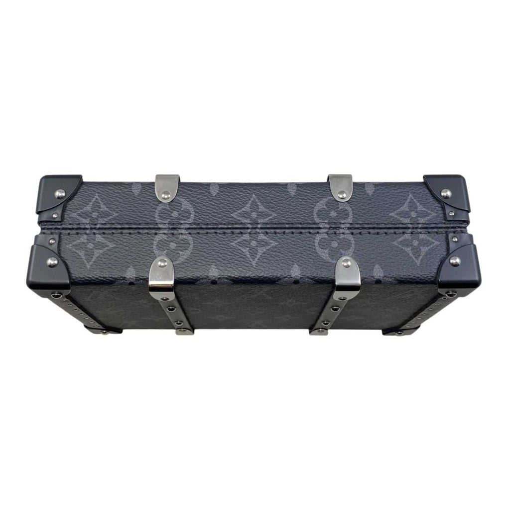 Louis Vuitton Clutch Wallet Trunk Monogram Eclipse Black Gray — view 4
