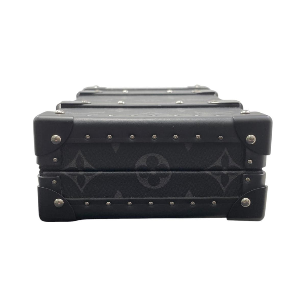 Louis Vuitton Clutch Wallet Trunk Monogram Eclipse Black Gray — view 6