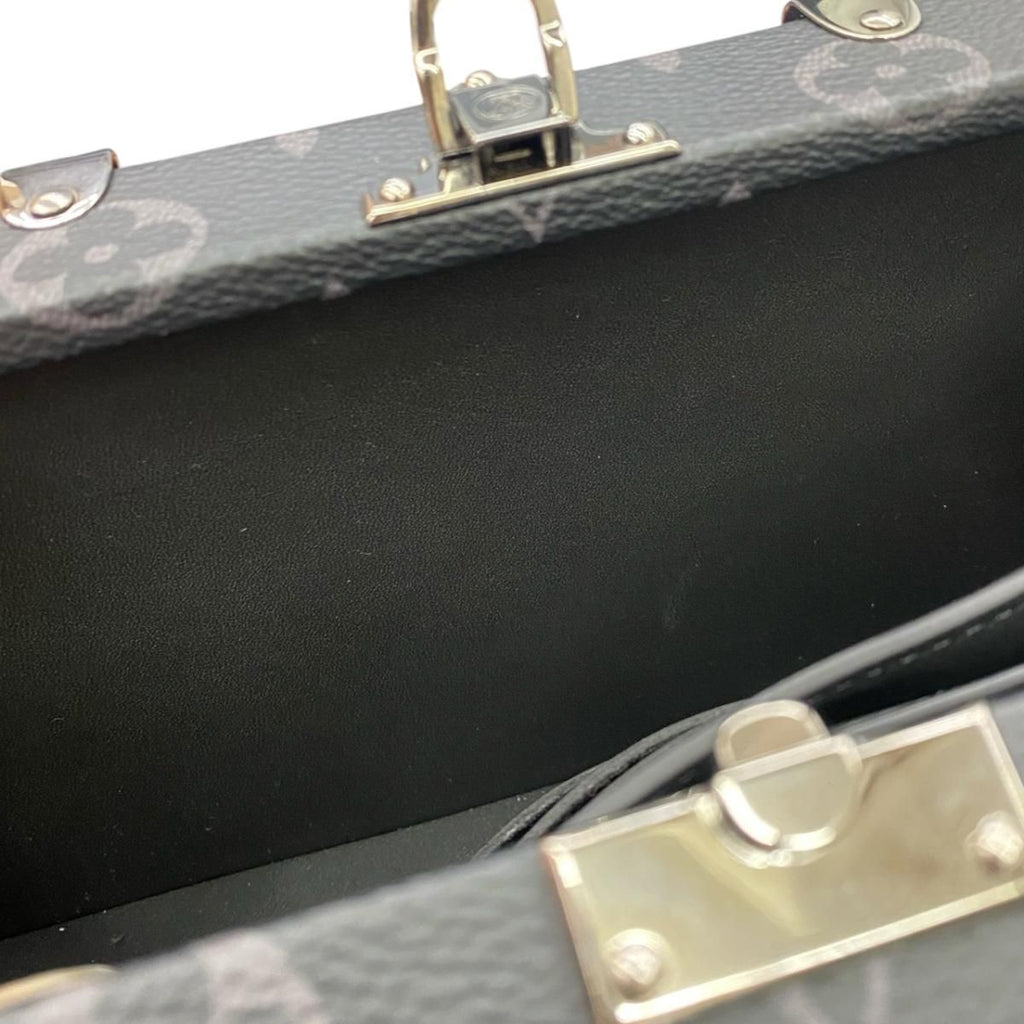 Louis Vuitton Clutch Wallet Trunk Monogram Eclipse Black Gray — view 9