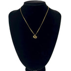 Dior Vintage CD Logo Pendant Gold — view 2