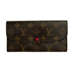 Louis Vuitton Wallet Monogram Portefeuille Emily Rouge