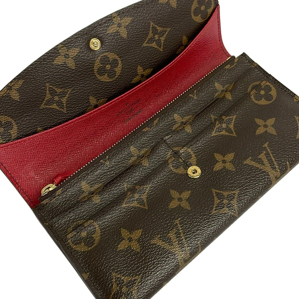 Louis Vuitton Wallet Monogram Portefeuille Emily Rouge — view 3