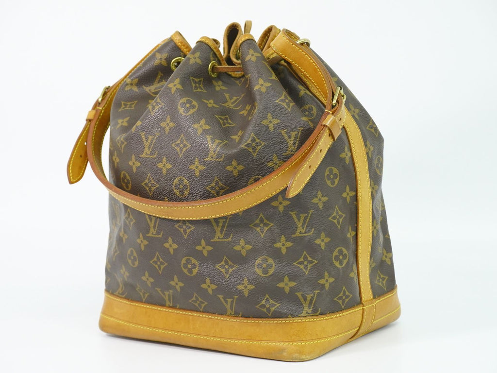 Louis Vuitton LV Noe Monogram Shoulder Bag Brown — view 2