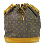 Louis Vuitton LV Noe Monogram Shoulder Bag Brown