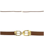 Louis Vuitton Belt Ceinture Classic Brown Taiga Waist 100 cm 25 Leather — view 2