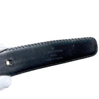 Louis Vuitton Belt Ceinture Classic Black Noir Epi Waist 88 cm 30 — view 6