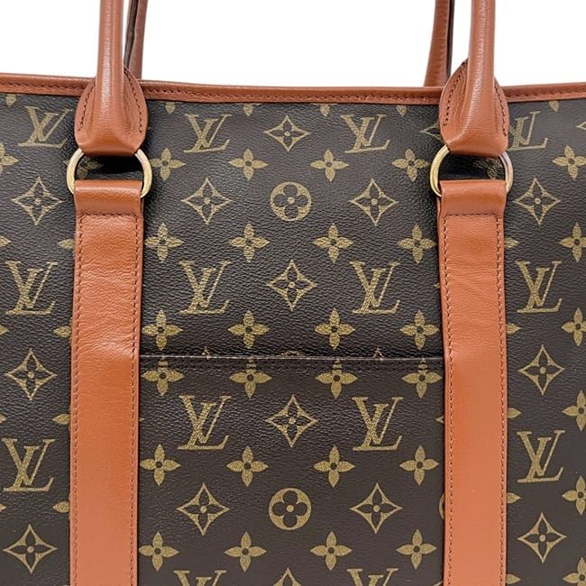 Louis Vuitton Tote Weekend PM Brown Monogram Canvas — view 6