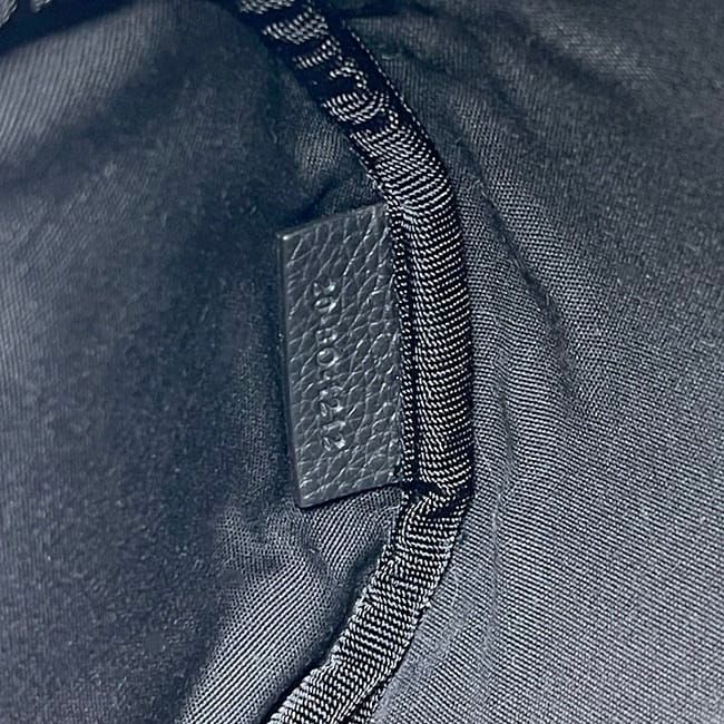 Dior Shoulder Bag Saddle Lola Navy Blue Canvas Leather — view 5