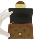 Louis Vuitton Trifold Wallet Monogram Reverse Portefeuille Dauphine Compact — view 4