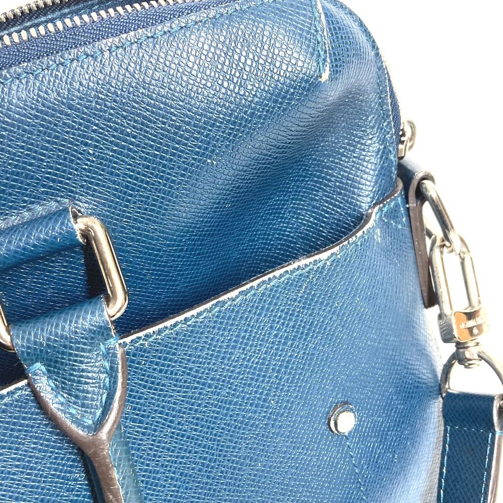 Louis Vuitton Shoulder Bag Grigori Taiga Leather Ocean Blue — view 4