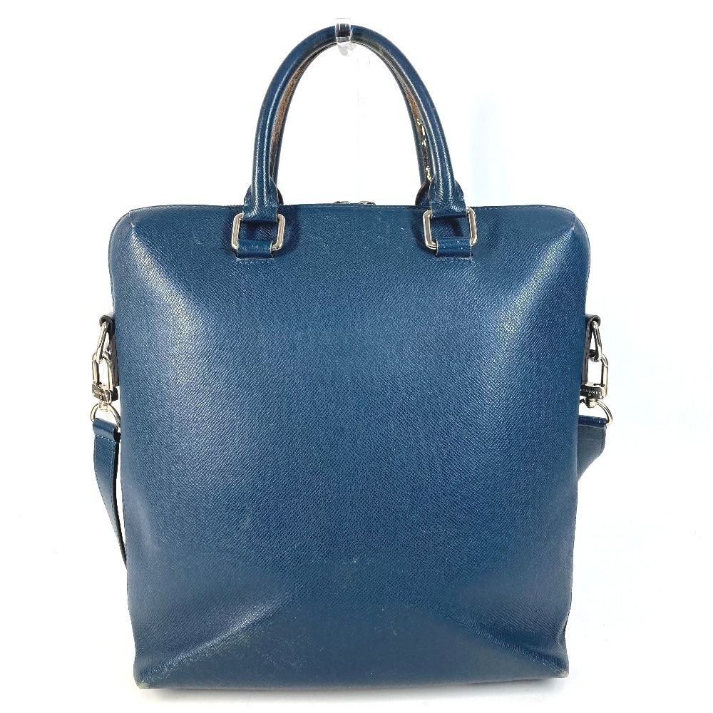 Louis Vuitton Shoulder Bag Grigori Taiga Leather Ocean Blue — view 2