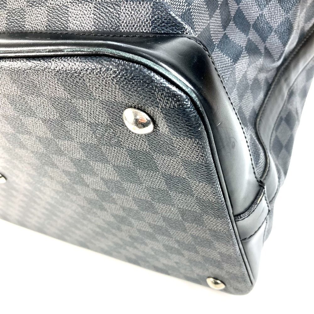 Louis Vuitton Boston Bag Grimo Damier Graphite Canvas Black — view 6