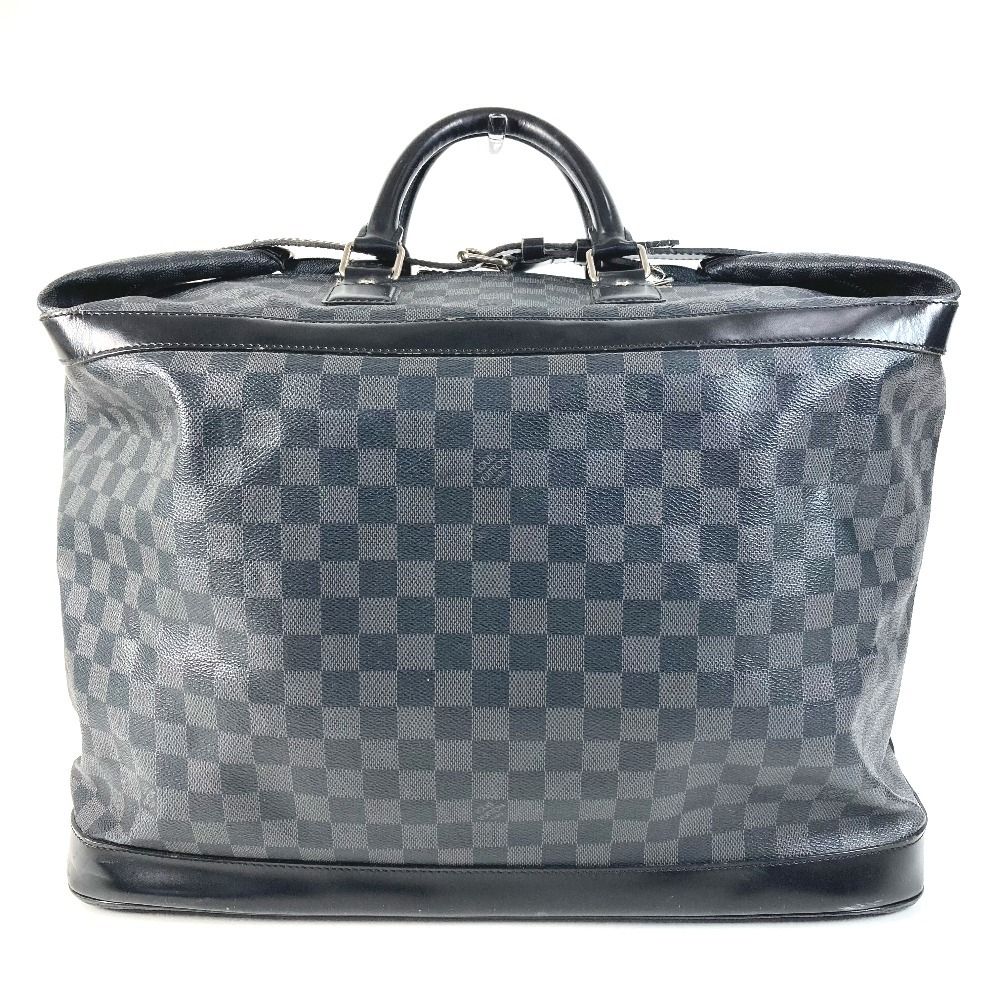 Louis Vuitton Boston Bag Grimo Damier Graphite Canvas Black — view 2