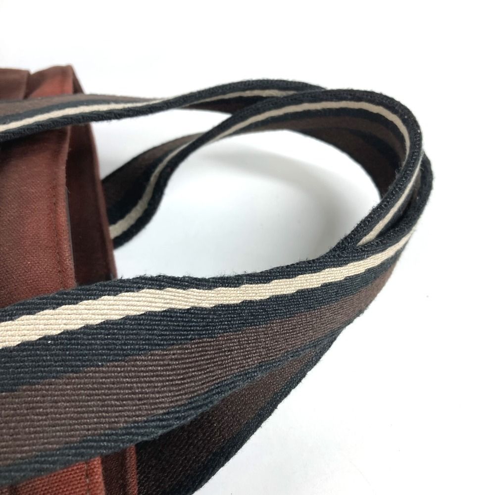 Hermes Tote Troca Horizontal PM Cotton Brown — view 4