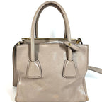 Prada Tote Leather Beige — view 2