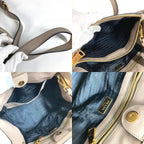 Prada Tote Leather Beige — view 8