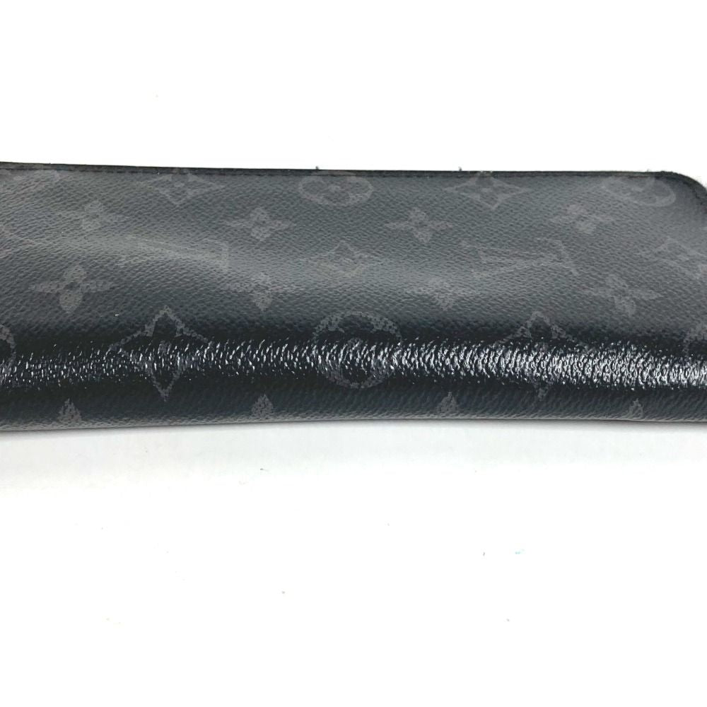 Louis Vuitton Wallet Zippy Vertical Monogram Eclipse Canvas Black — view 4