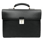 Louis Vuitton Epi Neo Robusto 2 Black Business Document Purse Briefcase