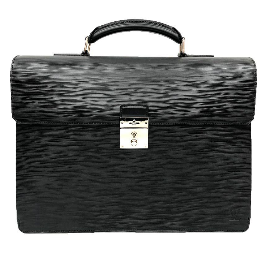 Louis Vuitton Epi Neo Robusto 2 Black Business Document Purse Briefcase