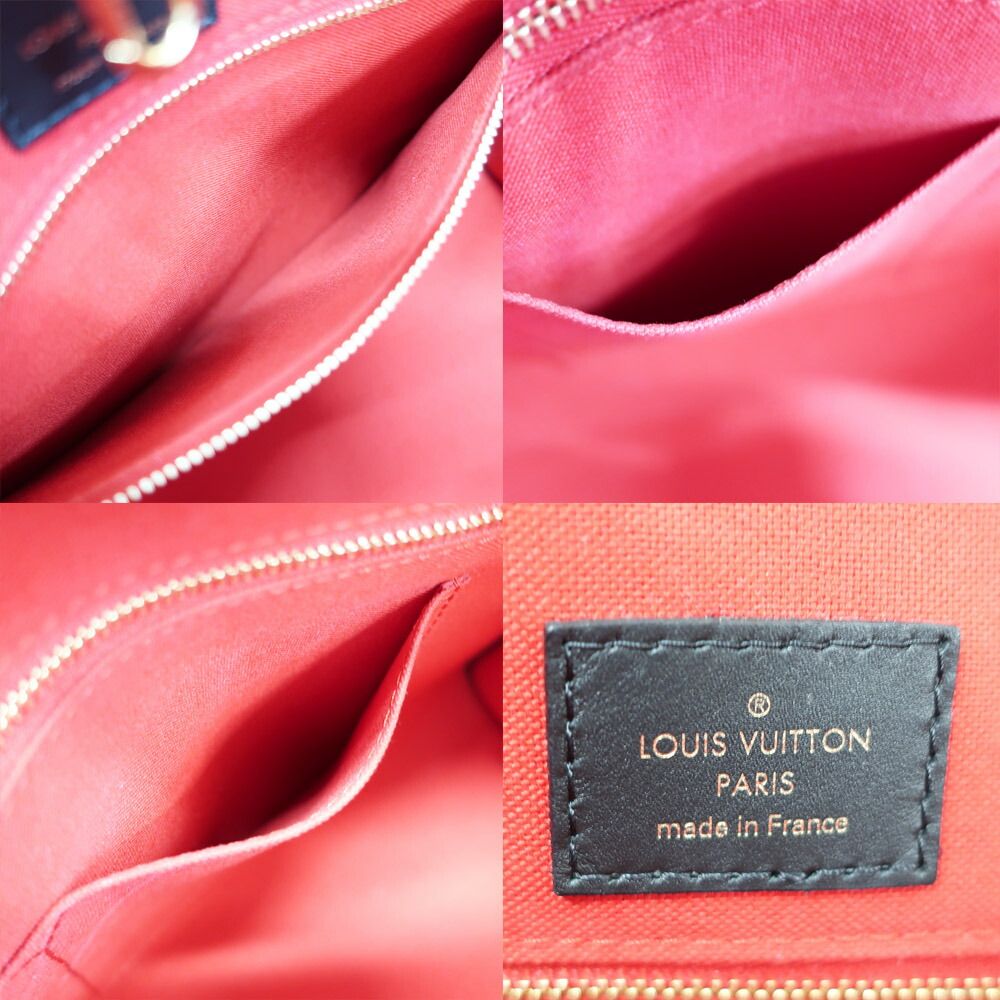 Louis Vuitton Ten On The Go Tote 2-Way Monogram Giant Reverse Gold Leather — view 7