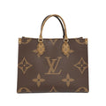 Louis Vuitton Ten On The Go Tote 2-Way Monogram Giant Reverse Gold Leather