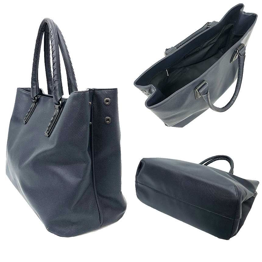 Bottega Veneta Marco Polo Tote Navy — view 2