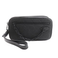 Louis Vuitton Taurillon Pochette Volga Second Bag Black