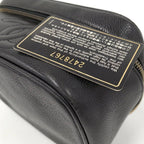 Chanel CC Logo Vanity Bag Caviar Leather Black — view 3