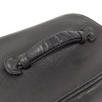 Chanel CC Logo Vanity Bag Caviar Leather Black — view 4