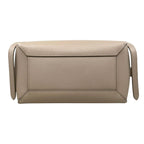 Celine Shoulder Bag Micro Calfskin Logo Beige Gold — view 5